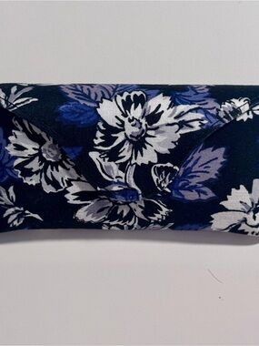 Vera Bradley Purple Floral Hard Shell Eyeglass Case